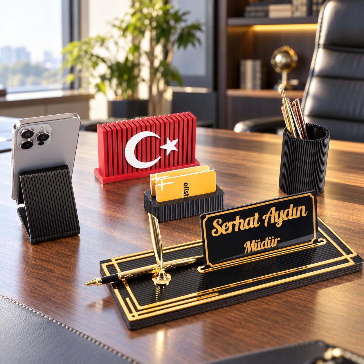 Masa İsimliği Nasıl Seçilir? Kristal, Ahşap, Deri ve Mermer Karşılaştırması